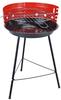 Barbecuegrill rund / Rundgrill / Standgrill Ø 33 cm mit Windschutz