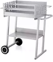 Tepro Holzkohlegrill "Grillwagen Pasadena" BxTxH: 84x52x90 cm