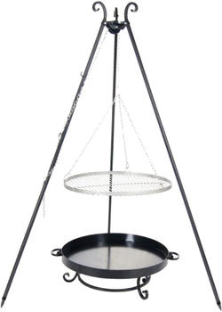 Farmcook Viking mit Pan 32 und Ø 50 cm Edelstahl-Grillrost