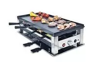 SOLIS OF SWITZERLAND Raclette "Typ 791" 8 Stk. Raclettepf&auml;nnchen 1.400 W 5in1: