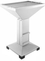 TH&Uuml;ROS 21899, Th&uuml;ros T4 Direkt Plus Edelstahl Fu&szlig;platte Holzkohlegrill 40 x 60 cm