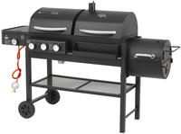 El Fuego Gasgrill "Sierra" Gas- und Holzkohlekombination, BxTxH: 173,5x60x117,5 cm