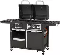 Tepro Gasgrill "Kohle-Gas-Kombi Toronto" BxTxH: 173x65x116,5 cm