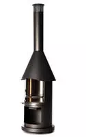 Buschbeck Holzkohlegrill "Edelstahlgrill Auckland, dunkelgrau" Edles Design,