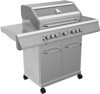 Grillfürst G521E 5-Brenner Edelstahl-Gasgrill Grillfürst G521E 5-Brenner Edelstahl-Gasgrill