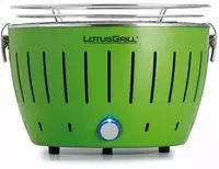 LotusGrill S Small Kompakt Limettengr&uuml;n der raucharme Holzkohle-/Tischgrill in