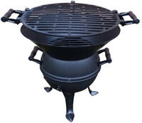 J&uuml;rgen Westerholt GmbH Grillfass/robuster Holzkohlegrill aus Gusseisen und...