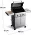 Burnhard Big Fred 4-Brenner Deluxe Edelstahl