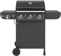 El Fuego Gasgrill "Columbus 3+1" BxTxH: 117,5x58,5x107,5 cm