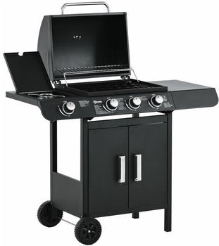 Outsunny Gasgrill BBQ 3+1 (8846-064V90)