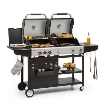Klarstein Hot & Hot Gasgrill 8,5kW schwarz