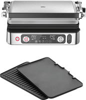 BRAUN MultiGrill 9 Pro CG9160 Elektrogrill Schwarz Edelstahl