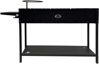 Grillpeter Mangal Batyr XL Ablage und Topfhalter schwarz (8001654)