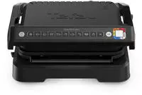 Tefal OptiGrill 4in1 GC774810 - Schwarz - Metall - Rechteckig - Tasten - 600 cm&sup2; -
