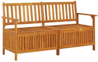 vidaXL Truhenbank 148 cm Massivholz Akazie
