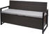 Mendler 3er Sitzbank Polyrattan