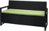 Mendler 3er Sitzbank Polyrattan