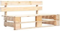 vidaXL Outdoor-Bank Paletten Holz