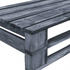 vidaXL Gartensofa Grau (275287)