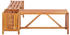 vidaXL Gartenbank Braun (46345)
