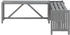 vidaXL Gartenbank Grau (311824)