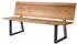Diamond Garden Pisa Recycled Teak 140 cm Edelstahl dunkelgrau (10898)