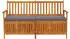vidaXL Truhenbank braun / dunkelgrau (316740)