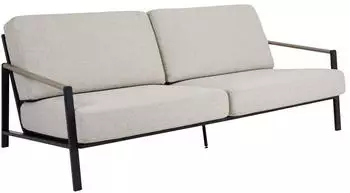 Brafab Lyra Gartensofa Aluminiumgestell schwarz