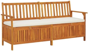 vidaXL Truhenbank braun / cremeweiß (316738)