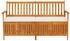 vidaXL Truhenbank braun / cremeweiß (316738)