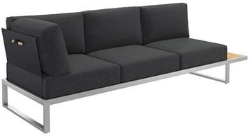 OUTLIV. Capri Gartensofa Schwarz/Braun
