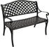 DEGAMO Gartenbank OXFORD 2-sitzer antik-grau (10231)