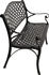 DEGAMO Gartenbank OXFORD 2-sitzer antik-grau (10231)
