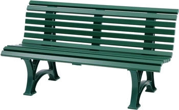 Proregal Gartenbank Jamaika 3-Sitzer 80x150x64cm gr&uuml;n