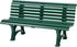 Proregal Gartenbank Jamaika 3-Sitzer 80x150x64cm grün