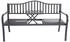 Buri Metall-Gartenbank mit integriertem Klapptisch 3-Sitzer (2889)