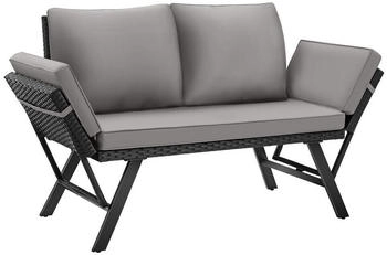 TecTake Rattan-Loungesofa Sintra 2in1 (405830)