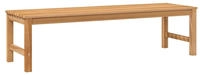 vidaXL Gartenbank 150 cm Massivholz Teak