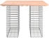 vidaXL Gartenbank aus Gabionen Massivholz Douglasie 100x102x72 cm