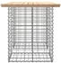 vidaXL Gartenbank aus Gabionen 100x70x72 cm Massivholz Kiefer