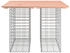 vidaXL Gartenbank aus Gabionen 100x102x72 cm Massivholz Douglasie