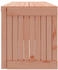 vidaXL Gartenbank Ausziehbar 212,5x40,5x45 cm Massivholz Douglasie