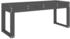 vidaXL Gartenbank Grau 110x38x45 cm Massivholz Kiefer
