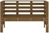 vidaXL Gartenbank Honigbraun 111,5x53x71 cm Massivholz Kiefer