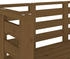vidaXL Gartenbank Honigbraun 111,5x53x71 cm Massivholz Kiefer