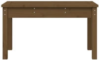 vidaXL Gartenbank Honigbraun 80x44x45 cm Massivholz Kiefer