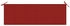 vidaXL 3-Sitzer-Gartenbank mit Auflage 150 cm Massivholz Eukalyptus Rot