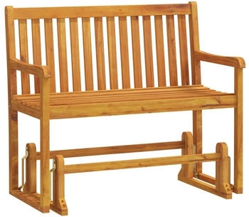 vidaXL Garten-Schaukelbank 110 cm Massivholz Akazie