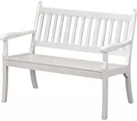 Blome 62001, Blome Hohenzollern 62001 Gartenbank Kunststoff Wei&szlig;