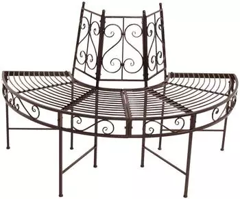 Garden Pleasure Baumbank 180&deg; &Oslash; 122 cm (Metall)